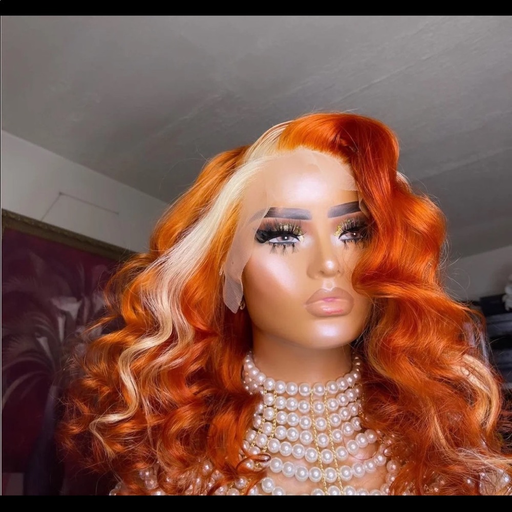 Transparent lace 13x4 613 unit Human hair 613 hair